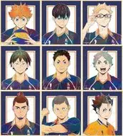 全9種セット 「ハイキュー!! TO THE TOP トレーディング Ani-Art 第4弾 ミニ色紙」
