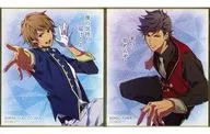 Shinnosuke Otowa & Kento Fuba Mini Colored Paper 2-Pack Set "Tokimeki Restaurant ☆ ☆ ☆ 3 Majesty×X. I. P. in DMM VR THEATER LAST LIVE Tokimeki Restaurant ☆ ☆ ☆ KUJI" G Prize