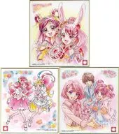 全3種セット プリキュア色紙ART 「映画ヒーリングっど プリキュア ゆめのまちでキュン!っとGoGo!大変身!!」 来場者特典 第2弾