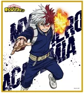 Shoto Todoroki 「 MY HERO ACADEMIA Trading Mini Shikishi A. Anime 5 th period ver/vol. 2 」