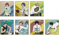 "Shin Tennis-no Oji-sama Foil-Pressed Mini Colored Paper Collection" 7 Kinds Set