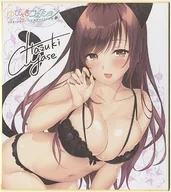 Iori Tachibana Hazuki Ayase Sensei's hand-drawn replica colored paper "Yubisaki Connection" Sofmap support campaign target products Purchase benefits