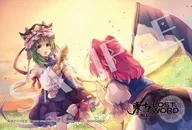 Shiki 映姫 Yamazanadu & Onozuka Komachi "Toho LostWord Trading Mini Shikishi Wide VOL. 2"