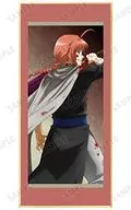 神威(膝上) 「銀魂 描き下ろしイラスト 戦う背中ver. トレーディングスタンド付き色紙」
