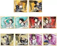 Conjunto de 10 tipos "Haikyu!!! Lucha! Trading Holo-Color Paper"