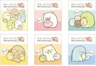 全6種セット 「すみっコぐらし トレーディングミニ色紙(10周年)」