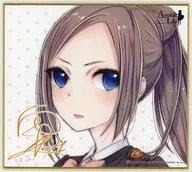 一之宮・ミカエラ・日葵 「アサルトリリィ×御台場女学校×私立ルドビコ女学院 トークショー 複製サイン入りミニ色紙B ver.ルドビコ女学院」