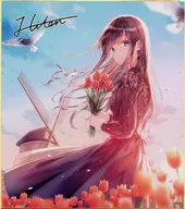 Hiten illustration reproduction autograph colored paper' Collection of Paintings : アドレセンス - Hiten Collection of Works' Axis-centered Purchase benefits
