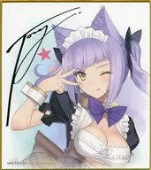 GOODSMILE ONLINE SHOP Purchase benefits, "Tony's Heroine Works Gilty Princess Edition", mini papel de color dibujado por Tony.