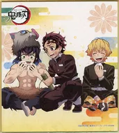 [A la carte] Set (Food) Mini Shikishi "Kimetsu no Yaiba × Lawson Kimetsu no Yaiba Campaign Cantremaam Vanilla" Included