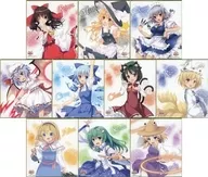 10 kinds set "Toho Project Mini Colored Paper Collection"