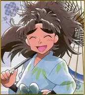 竹谷八左ヱ門 「忍たま乱太郎 描き下ろしイラスト みんなで下町散策の段ver. トレーディングミニ色紙 ver.B」