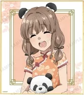 梓川かえでA 「青春ブタ野郎はバニーガール先輩の夢を見ない 描き下ろし チャイナドレスver. トレーディングミニ色紙」
