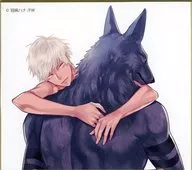 ジュダ＆ダート(抱き合い) 「獣人オメガバースシリーズ トレーディングミニ色紙コレクション」