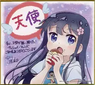 "Wataten!: An Angel Flew Down to Me! Precious Friends" Week 1 Admission Present for White Sakihana Character Doctor Design / Hiroshi Nakagawa Unpainted Precious Mini Colored Paper "cherry! Precious Friends"