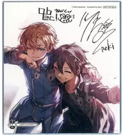 キリト＆ユージオ 川原礫先生＆abec先生複製サイン入りオリジナルミニ色紙 「ソードアート・オンライン 川原礫チャンネル開設記念」 プレゼントキャンペーン特典第二弾