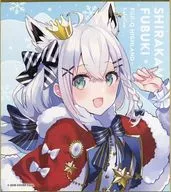 Hakujo Fubuki "Virtual YouTuber Hololive in Fujikyu-Highland SNOW * WORLD Mini Colored Paper"