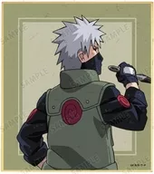 "NARUTO - Uzumaki Naruto - Shippuden Illustration of Fighting Back ver. Trading Mini Colored Paper" by Kakashi HATAKE Hatake