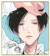 Gokudera Kaede mini shikishi (colored paper),' Oni Joshi, Gokudera san, I want to be exposed.'