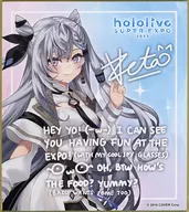 Bestia Zeta "Virtual YouTuber Hololive hololive SUPER EXPO 2023 Random Message Colored Paper ID + EN"