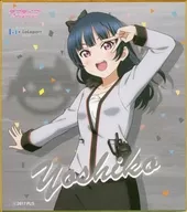 津島善子 「ラブライブ!サンシャイン!! プレミアムショップ 出張所 ららぽーと沼津 ミニ色紙 ららぽーと沼津春制服ver.」