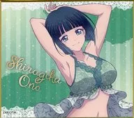 小野白菊 ミニ色紙 「ドリーミーくじ 女神のカフェテラス おやすみtime」 C賞