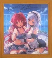 Saionji printed cotton & Himeji Shirayuki konomi Autograph paper "konomi (only mushrooms) Art Works Release Commemorative Art Collection + Liar Liar Goods Set & Duplicate Original Pictures" Purchase benefits