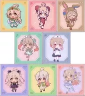 Conjunto de 8 tipos "¡Se acabó el hermano mayor! Okigae Hermano Mayor Trading Mini Shikishi"