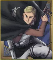 エルヴィン・スミス(膝から上) ミニ色紙 「まるくじ 進撃の巨人 第2弾」 小吉03