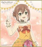 土居球子 ミニ色紙 「くじ引き堂 結城友奈は勇者である 花結いのきらめき オンラインくじ Birthday Memorial Vol.4」 10連セット購入特典