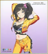 Hayase Hashiri Mini Colored Paper "CD-Virtual YouTuber Ni Jisanji FOCUS ON -NIJISANJI SINGLE COLLECTION - Hayase Hashiri" Rakuten Books Purchase benefits