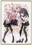 "KUJI Hikido Fate/kaleid liner Prisma illya TV anime 10th anniversary KUJI Seite : Mond" D-6 Prize for Iriya, Miyu & Chloe Colored Paper