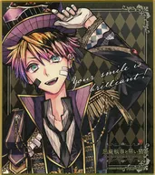 Entrance privilege of "Devil Butler and Black Cat Exhibition ~ DEVIL BUTLER WITH BLACK CAT EXHIBITION ~" by Rono フォンティーヌ mini colored paper