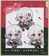 巫てんり(3) ミニ色紙 「DMMスクラッチ! バーチャルYouTuber 巫てんり ハロウィン」 D-3賞