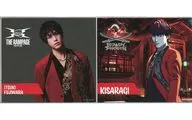 藤原樹/KISARAGI(THE RAMPAGE) ミニ色紙2枚セット 「BATTLE OF TOKYO ～TIME 4 Jr.EXILE～」 BATTLE OF TOKYO EXHIBITIONグッズ