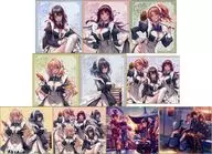 Conjunto de 10 tipos "Hanakami Girl pop-up store in Gamers Trading Paper"