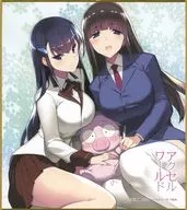 カバーイラスト 24巻 ミニ色紙 「くじ引き堂 アクセル・ワールド 原作15周年記念 オンラインくじ」 D-24賞