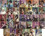 全34種セット ミニ色紙 「DMMスクラッチ! ミュージカル『刀剣乱舞』八 乱舞野外祭 スクラッチ」 E賞