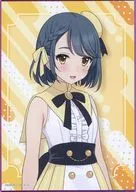 夕暮夕陽 A6ミニ色紙 「くじ引き堂 声優ラジオのウラオモテ オンラインくじ」 D-14賞