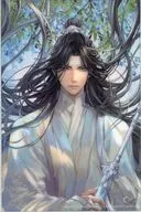 藍忘機 誕生日テーマ 瑠璃春 色紙 「魔道祖師」