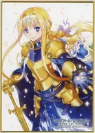 ALICE SPECIAL MINI COLORED PAPER "KUJI HIKIDO SWORD ART ONLINE 15th Anniversary Online KUJI" BONUS CAMPAIGN PRIZE