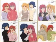 全6種セット キャラクターデザイン・総作画監督けろりら描き下ろしミニ色紙 「劇場総集編ぼっち・ざ・ろっく! Re：Re：」 1週目来場者特典