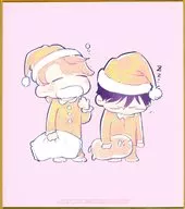 内海曳斗＆赤嶺栄人(デザインC) ミニ色紙 「DMMスクラッチ! 絶望に啼け」 C-6賞