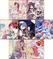 全7種セット ミニ色紙 「DMMスクラッチ! 猫娘症候群」 D賞