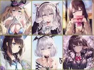 全6種セット 「Precious Time リン☆ユウ作品展 ブラインドミニ色紙」