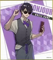 ぼんじゅうる ミニ色紙(カフェ店員 Ver.) 「GiGO コラボカフェ ドズル社(2022)」