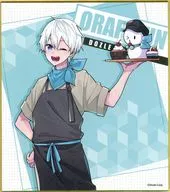 おらふくん ミニ色紙(カフェ店員 Ver.) 「GiGO コラボカフェ ドズル社(2022)」