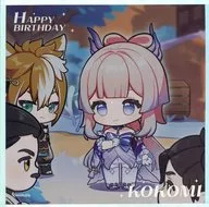 珊瑚宮心海 佳辰寄意シリーズ 色紙 「原神」