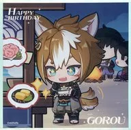 ゴロー 佳辰寄意シリーズ 色紙 「原神」