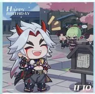 荒瀧一斗 佳辰寄意シリーズ 色紙 「原神」